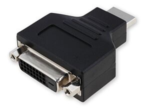 Przejście DVI-D żeński (24+1pin) - HDMI męski (19pin) Przejście DVI-D żeński (24+1pin) - HDMI męski (19pin)