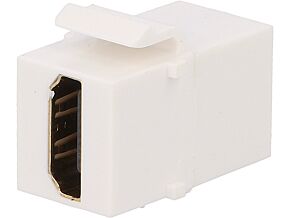 Łącznik LOGILINK gniazdo żeńskie x2 HDMI gniazdo x2 Keystone złocony