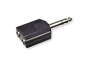 Przejście stereo 2x gniazdo Jack 6,3 - wtyk Jack 6,3 Przejście stereo 2x gniazdo Jack 6,3 - wtyk Jack 6,3