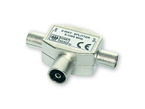 Rozgałęźnik trafo koncentryczny gniazdo – 2 x wtyk Rozgałęźnik trafo koncentryczny gniazdo – 2 x wtyk