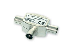 Rozgałęźnik trafo koncentryczny wtyk – 2 x gniazdo Rozgałęźnik trafo koncentryczny wtyk – 2 x gniazdo