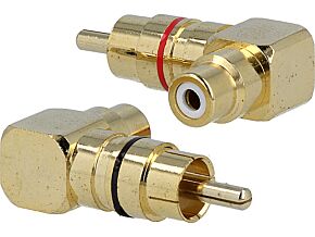 Adapter RCA gniazdo - RCA wtyk