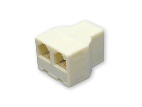 Rozgałęźnik gniazdo RJ45 – 2 x gniazdo RJ45 Rozgałęźnik gniazdo RJ45 – 2 x gniazdo RJ45