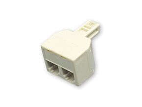 Rozgałęźnik wtyk RJ12 – 2 x gniazdo RJ12 Rozgałęźnik wtyk RJ12 – 2 x gniazdo RJ12