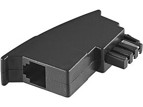Przejście adapter RJ11 gniazdo - TAE F wtyk Przejście adapter RJ11 gniazdo - TAE F wtyk