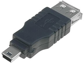 Adapter gniazdo USB-A / wtyk USB mini Adapter gniazdo USB-A / wtyk USB mini