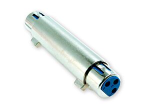 Łącznik gniazdo XLR 3pin – gniazdo XLR 3pin Łącznik gniazdo XLR 3pin – gniazdo XLR 3pin