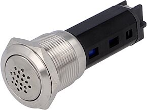 Sygnalizator dźwiękowy ONPOW na panel 1÷10mm IP50 220VAC