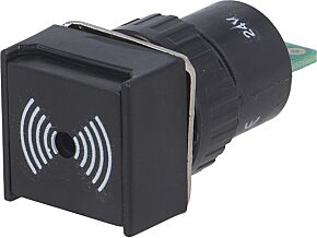 Sygnalizator dźwiękowy ONPOW na panel max6mm IP40 24VDC