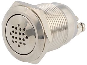 Sygnalizator dźwiękowy ONPOW na panel 1÷10mm IP50 24VDC