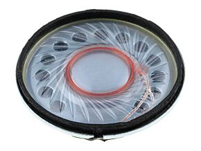 Głośnik mylarowy fi 28x4,9mm 0,5/1,0W 8 Ohm 81dB