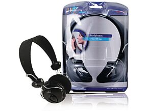 Kompaktowe słuchawki nauszne hifi z przewodem 1,1m Kompaktowe słuchawki nauszne hifi z przewodem 1,1m