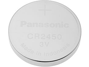 Bateria litowa 3V CR2450 pastylkowa PANASONIC 600mAh
