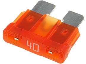 Bezpiecznik samochodowy 19mm 40A pomarańczowy