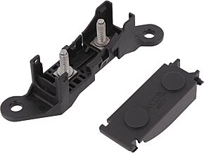 Gniazdo z osłoną do bezpiecznika MIDIVAL 40mm; śruby M5; 32V