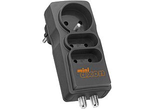 Listwa zasilająca: zabezpieczająca; Gniazda:3; 230VAC; 10A; 130g Listwa zasilająca: zabezpieczająca; Gniazda:3; 230VAC; 10A; 130g