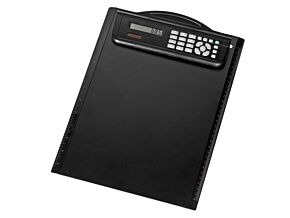 Podkładka z uchwytem do kartek i kalkulatorem Podkładka z uchwytem do kartek i kalkulatorem