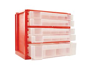 Pojemnik na drobne elementy 5 szuflad 290x167x255mm Pojemnik na drobne elementy 5 szuflad 290x167x255mm