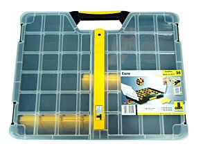 Pudełko na drobne elementy z 20 ruchomymi przegródkami