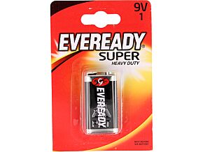 Bateria cynkowo-chlorkowa ENERGIZER 9V 6F22 Eveready Super Heavy Duty Bateria cynkowo-chlorkowa ENERGIZER 9V 6F22 Eveready Super Heavy Duty