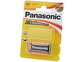 Bateria alkaliczna 9V PANASONIC 6F22 BRONZE Bateria alkaliczna 9V PANASONIC 6F22 BRONZE