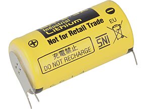 Bateria litowa PANASONIC 3V 2/3A,2/3R23 3pin fi17x33,5mm 1200mAh