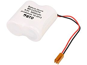 Bateria litowa 6V z ogniw Panasonic 53x26x50,5mm 5000mAh z przewodem