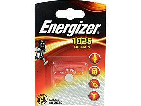 Bateria litowa 3V CR1025 ENERGIZER fi10x2,5mm 30mAh