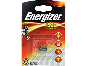 Bateria litowa 3V CR1632 ENERGIZER fi16x3,2mm 130mAh Bateria litowa 3V CR1632 ENERGIZER fi16x3,2mm 130mAh
