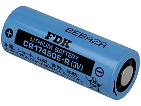 Bateria litowa FDK 3V 4/5A, CR8L fi17x45mm 2400mAh