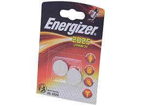 Bateria litowa 3V CR2025 ENERGIZER fi20x2,5mm 165mAh 2szt. Bateria litowa 3V CR2025 ENERGIZER fi20x2,5mm 165mAh 2szt.