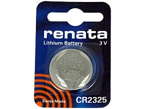 Bateria litowa 3V CR2325 RENATA fi23x2,5mm 190mAh Bateria litowa 3V CR2325 RENATA fi23x2,5mm 190mAh