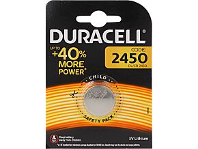 Bateria litowa 3V CR2450 DURACELL fi24x5mm Bateria litowa 3V CR2450 DURACELL fi24x5mm