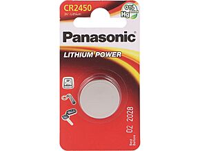 Bateria litowa 3V CR2450 PANASONIC fi24,7x5mm Bateria litowa 3V CR2450 PANASONIC fi24,7x5mm