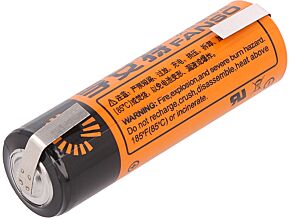 Bateria litowa 3,6V FANSO AA blaszki lutownicze fi14,5x50,6mm