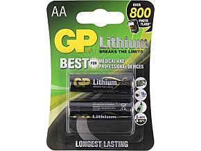 Bateria litowa 1,5V GP AA blister 2szt. Bateria litowa 1,5V GP AA blister 2szt.