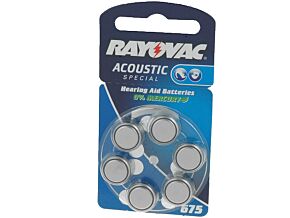 Bateria cynkowo-powietrzna (ZnO2) 1,4V RAYOVAC AC675, R1154 6szt. Bateria cynkowo-powietrzna (ZnO2) 1,4V RAYOVAC AC675, R1154 6szt.