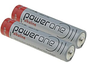 Bateria alkaliczna 1,5V AAA Power One Il.bat2 fi10,5x44,5mm