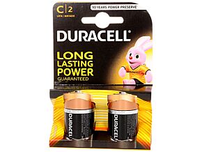 Bateria alkaliczna 1,5V DURACELL C Basic 2szt. Bateria alkaliczna 1,5V DURACELL C Basic 2szt.