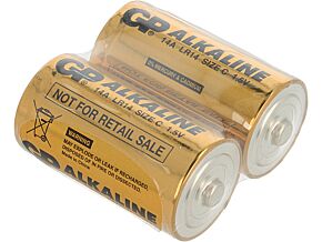 Bateria alkaliczna GP 1,5V C(R14) 2szt. Bateria alkaliczna GP 1,5V C(R14) 2szt.
