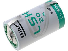 Bateria litowa SAFT 3,6V/13000mAh rozmiar D blaszki Bateria litowa SAFT 3,6V/13000mAh rozmiar D blaszki