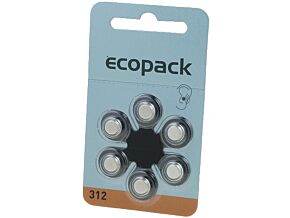 Bateria cynkowo-powietrzna (ZnO2) 1,4V VARTA AC312, R36 6szt. Bateria cynkowo-powietrzna (ZnO2) 1,4V VARTA AC312, R36 6szt.