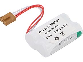 Bateria litowa 3,6V 17500, A, R23 2szt. konektory 7200mAh Bateria litowa 3,6V 17500, A, R23 2szt. konektory 7200mAh