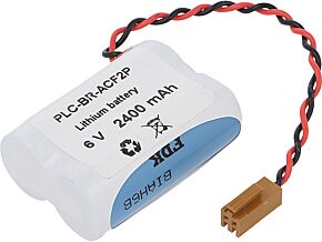 Bateria litowa 6V 17450, 4/5A, CR8L 2szt. konektory 2400mAh