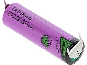 Bateria litowa (LTC) 3,6V TADIRAN AA fi14,7x50,5mm 2400mAh