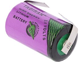 Bateria litowa (LTC) 3,6V TADIRAN 1/2AA,1/2R6 blaszki lutownicze