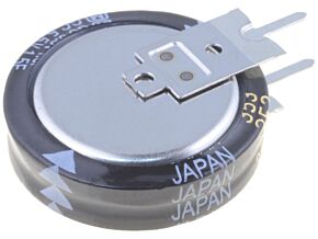 Kondensator elektrolityczny PANASONIC THT 1,5F 5,5V O21x5,5mm -25÷70°C