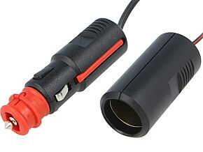 Przedłużacz do zapalniczki samochodowej PRO CAR 8A czarny 1,8m Przedłużacz do zapalniczki samochodowej PRO CAR 8A czarny 1,8m