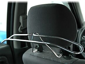 Samochodowy wieszak na ubranie chromowany Samochodowy wieszak na ubranie chromowany