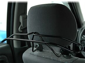 Samochodowy wieszak na ubranie czarny